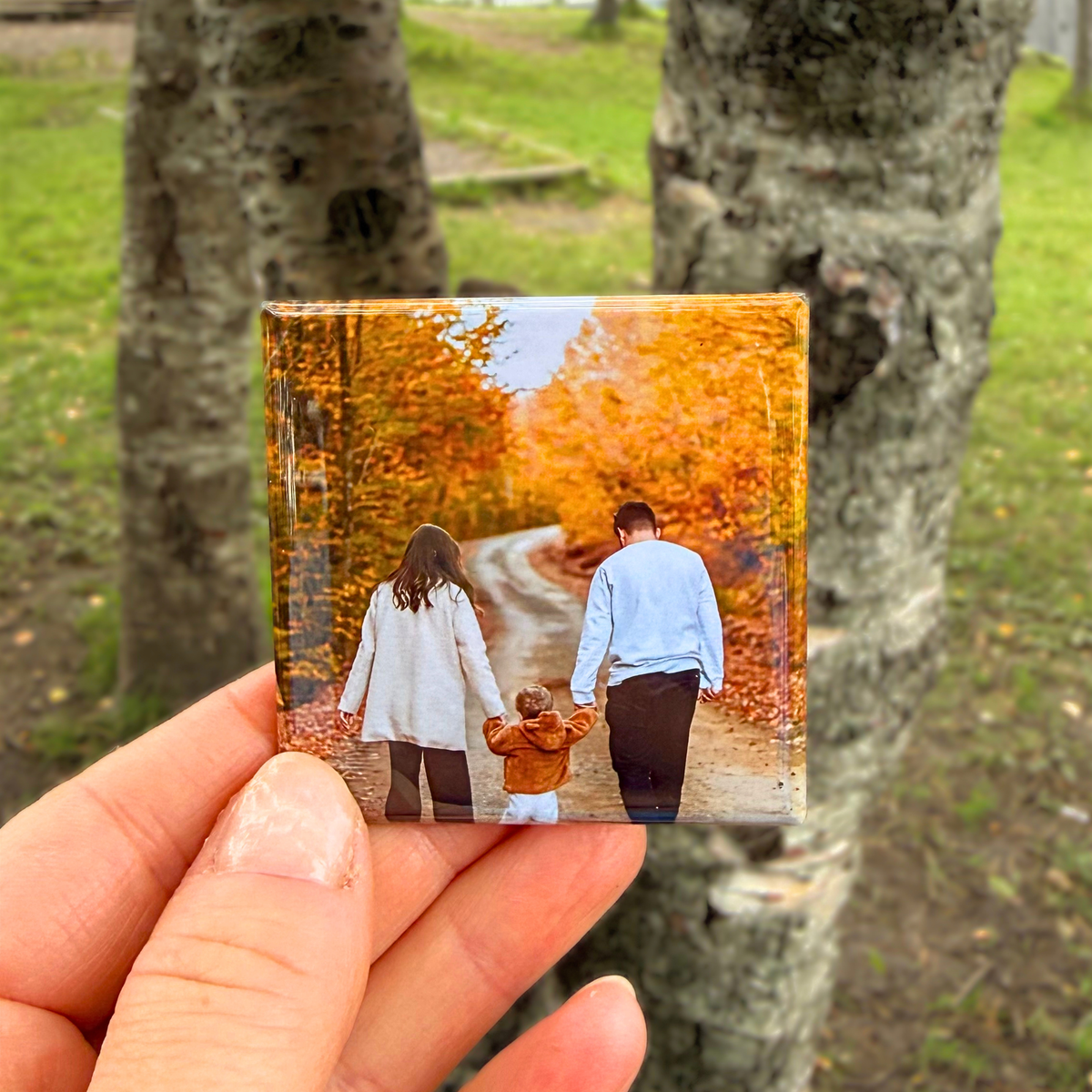 Personlige fotomagneter 5 x 5 cm