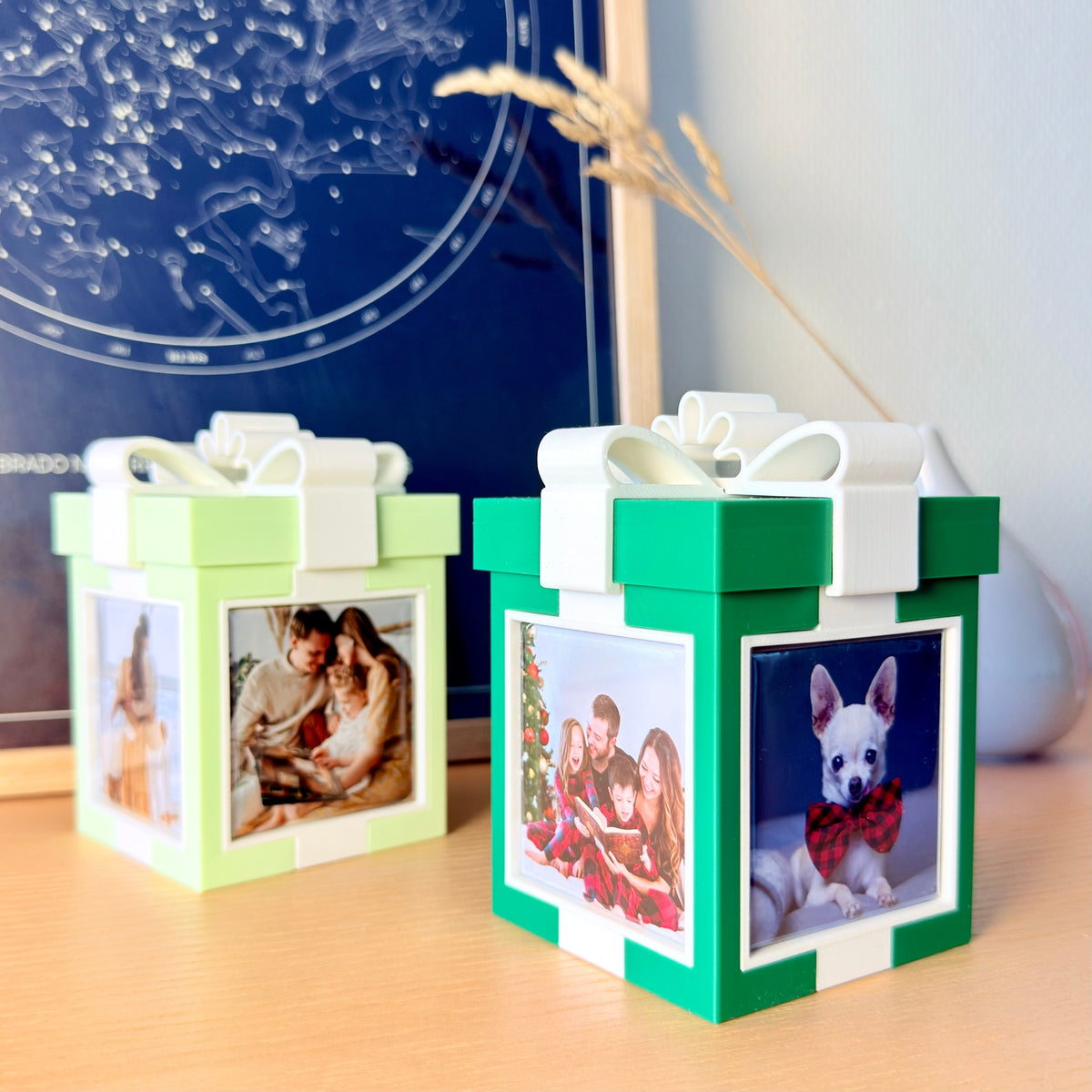 Gift box ramme for magneter 5 x 5 cm