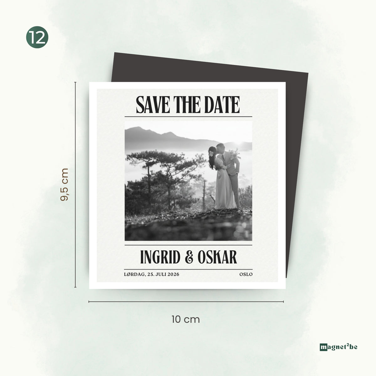 Save the Date - fleksible magneter