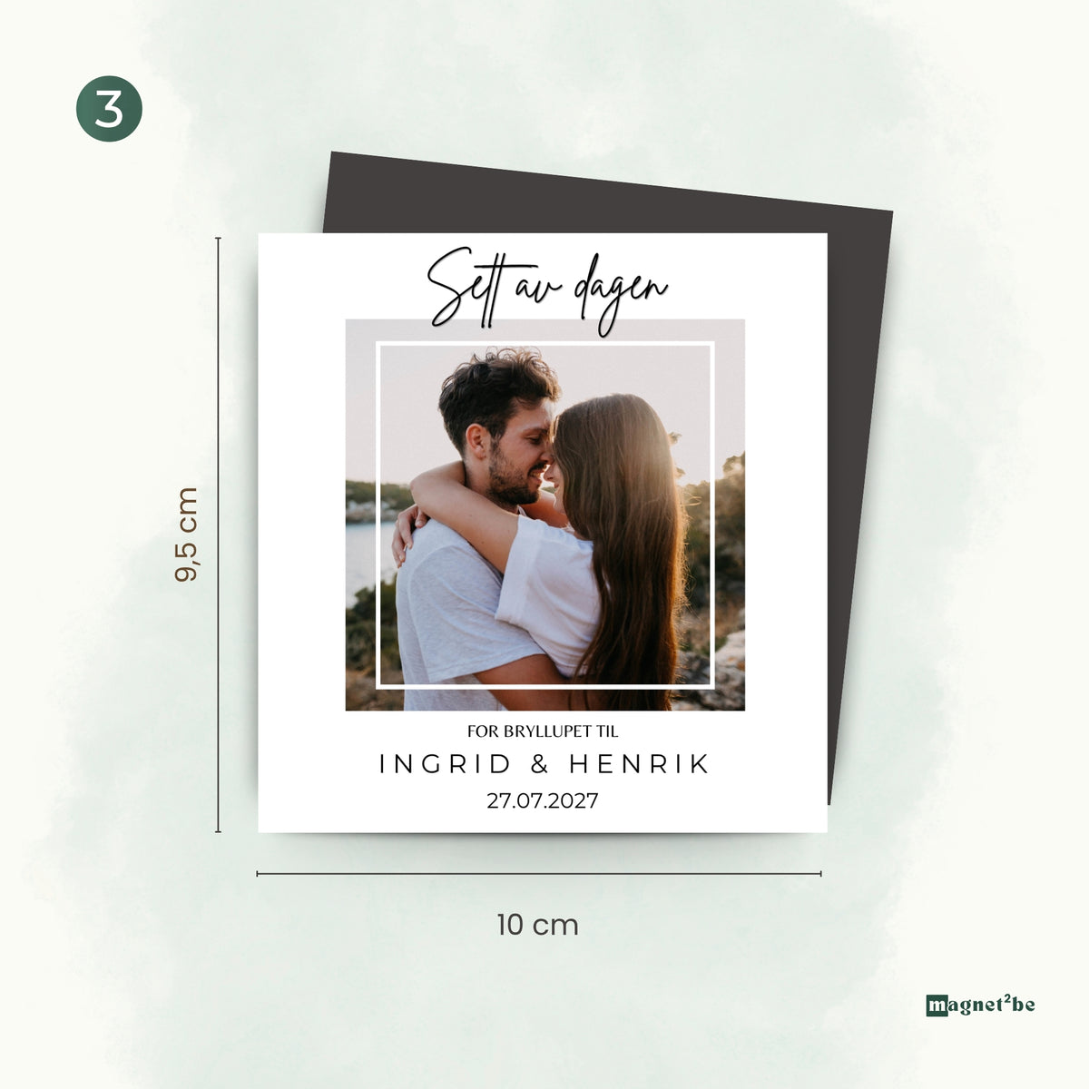 Save the Date - fleksible magneter