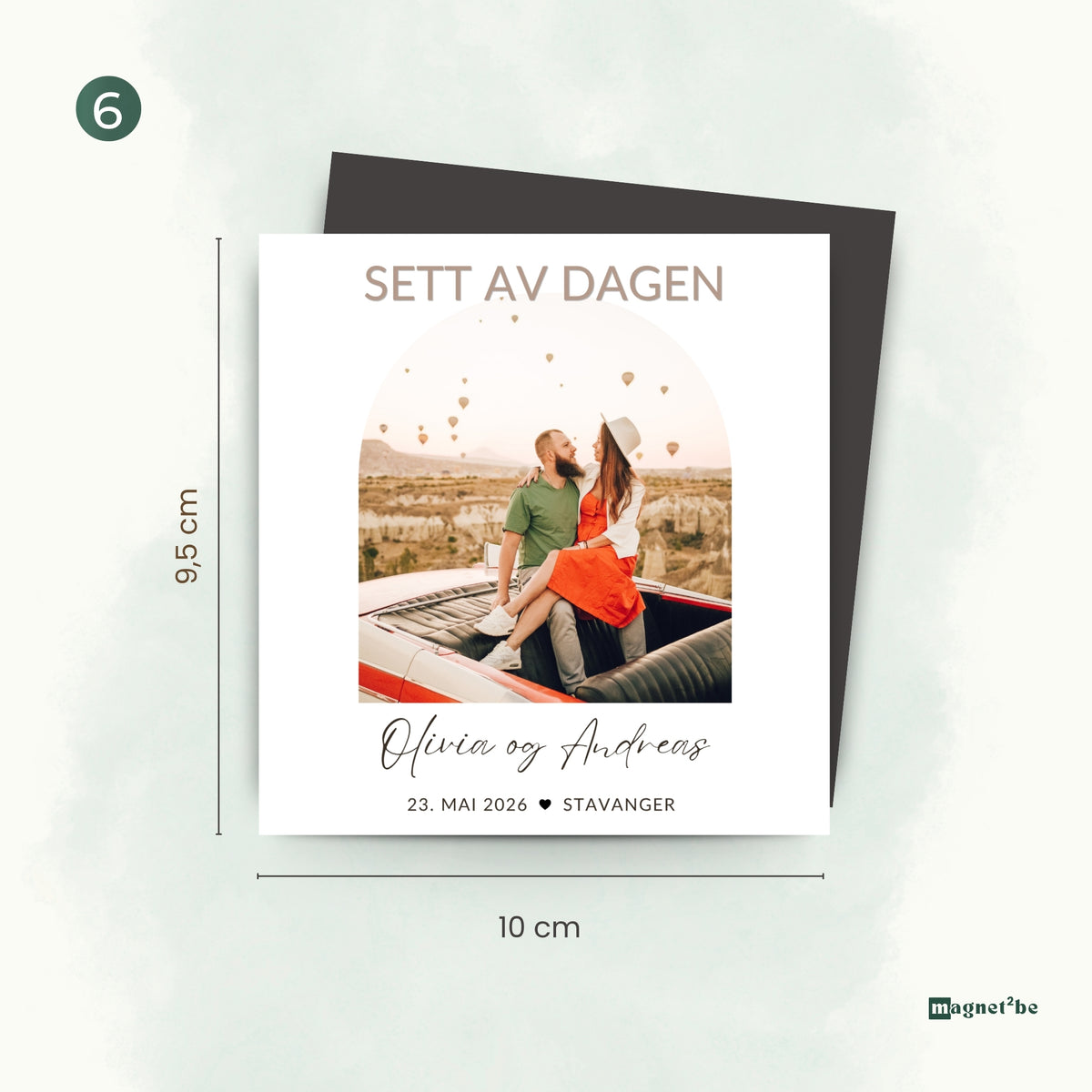 Save the Date - fleksible magneter