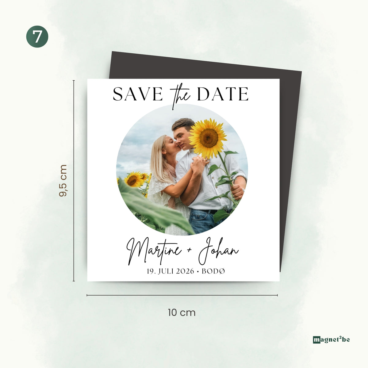 Save the Date - fleksible magneter