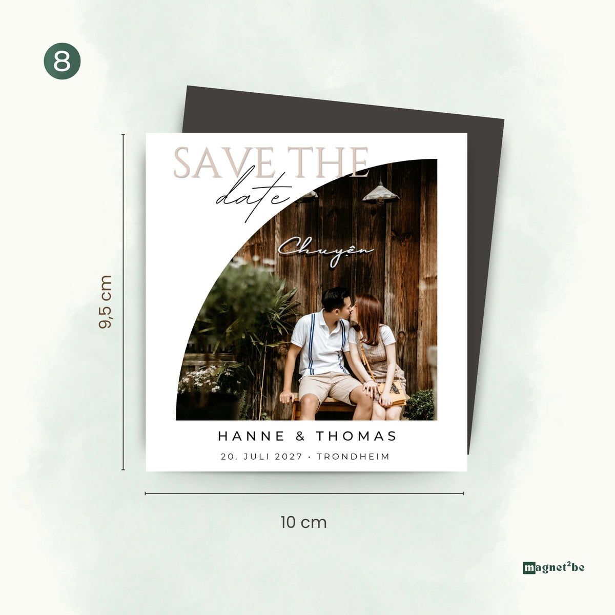 Save the Date - fleksible magneter